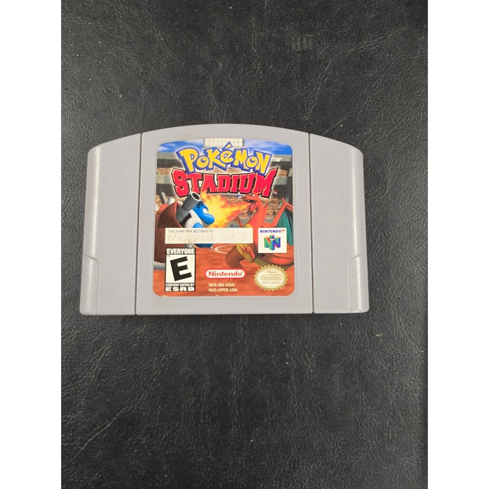 Pokemon Stadium Nintendo 64 N64 Game Cartridge NUS-006 USA Authentic